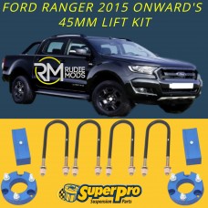 Super Pro TRC169LK Ford Ranger 2015 On 45mm Suspension Lift Kit